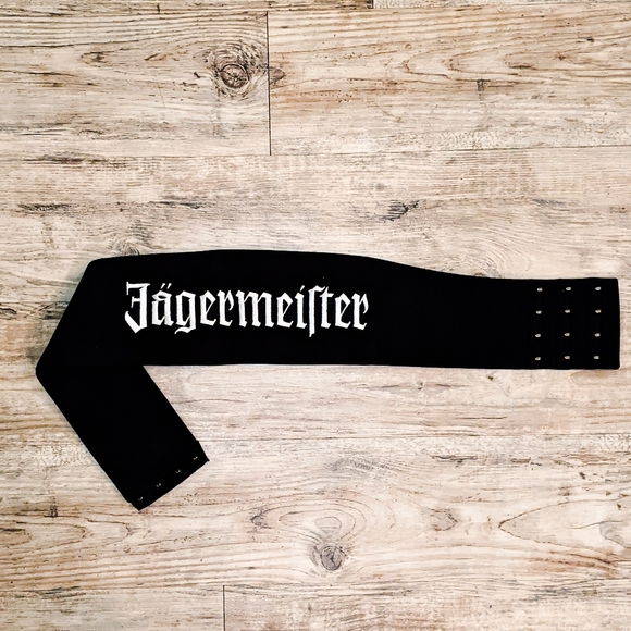 Reversible Jagermeister Cummerbund in Black - Picture 6 of 6